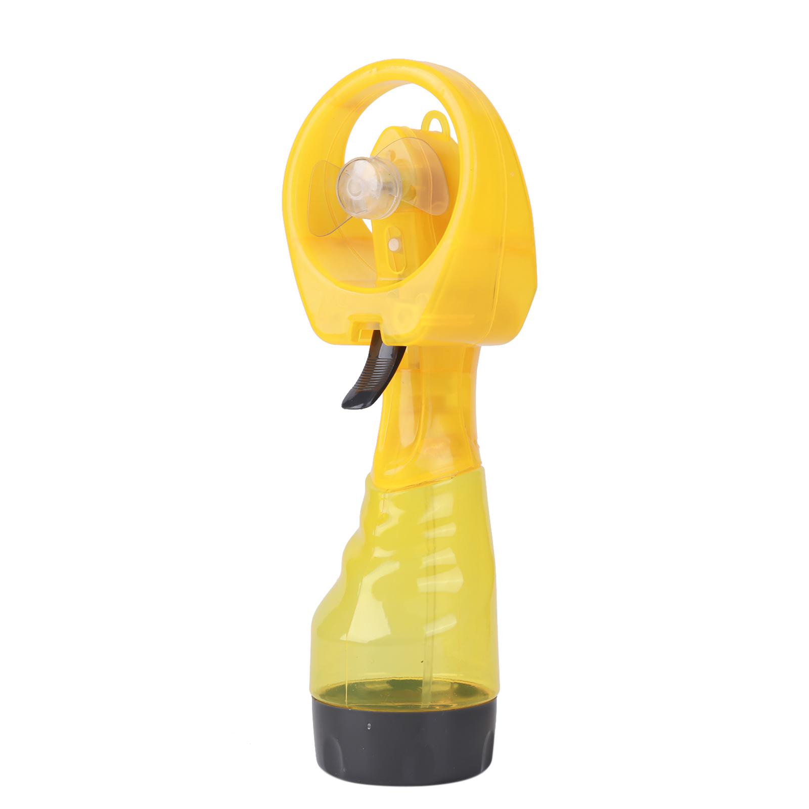 

Water Spray Mini Fan - Summer Personal Cooling Down Fan for Outdoor Traveling Handheld Mini Spray Fan Cooling Water Spray жёлтый