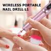 Wireless Nail Drill Polishing Pen USB Interface Rechargeable Nail Drill Machine Set Portable Manicure Drill Salon Tool