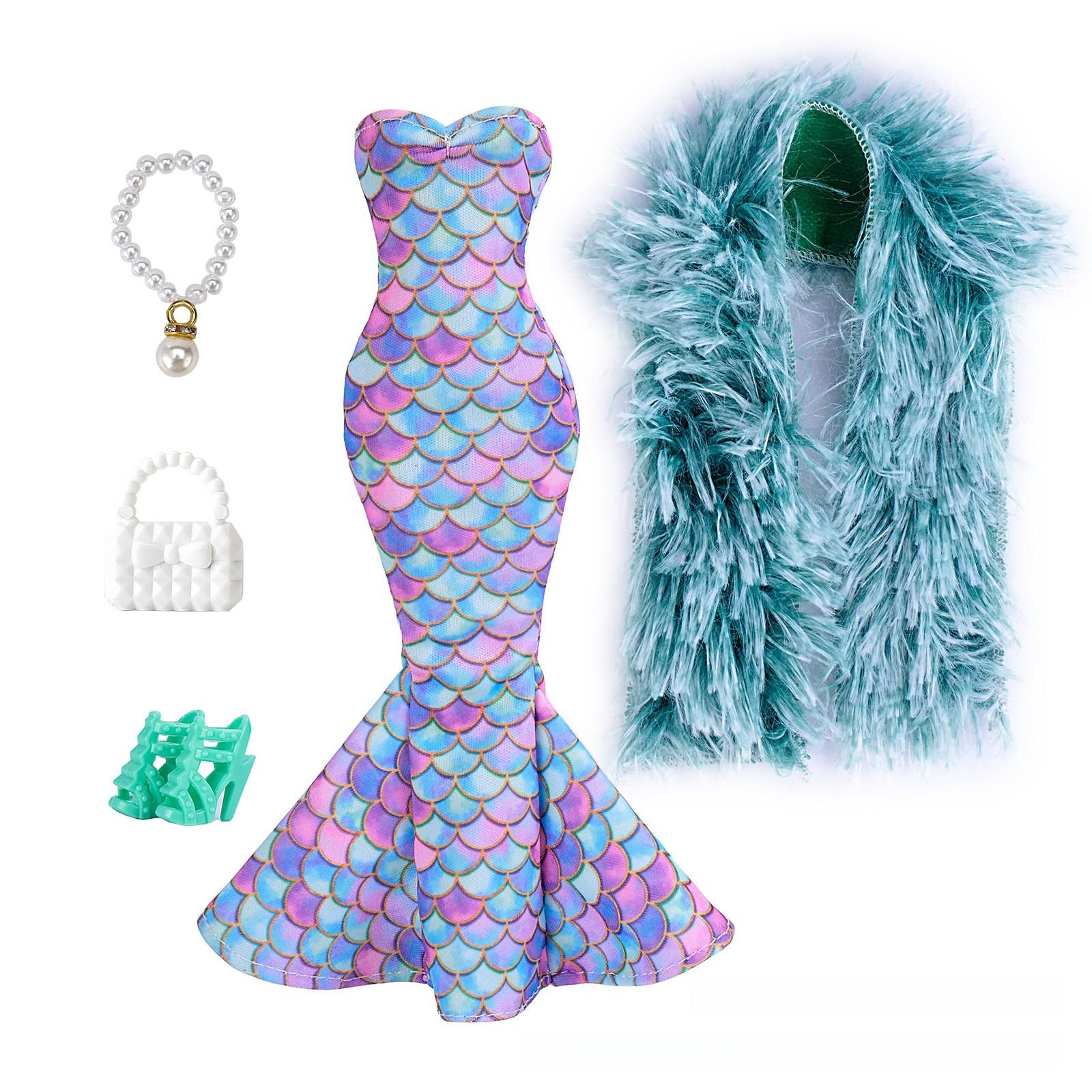 

30СМ11-дюймовая Кукла Дизайн Детская Одежда Переодевание Разнообразие Вечерних Платьев Игрушки see picture