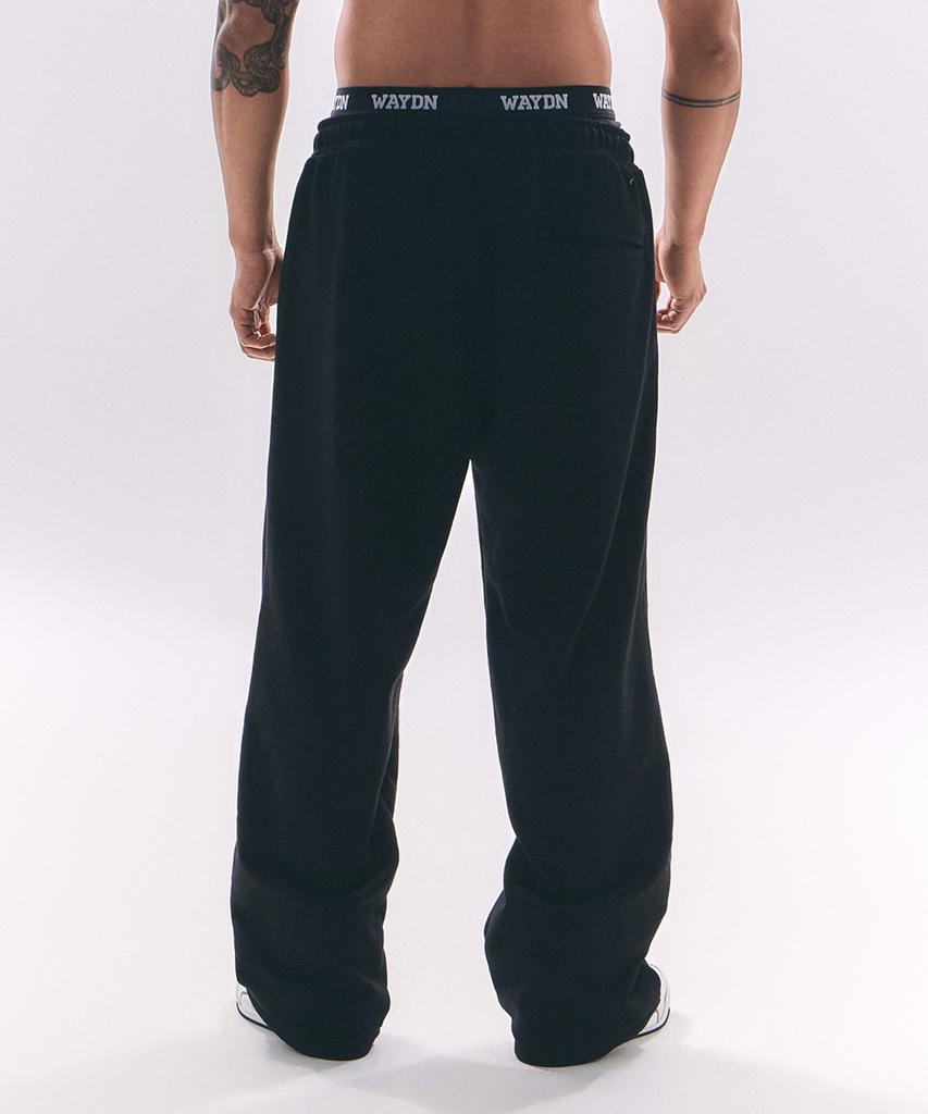 Weideun [Ali] The Greatest Wide Pants Black