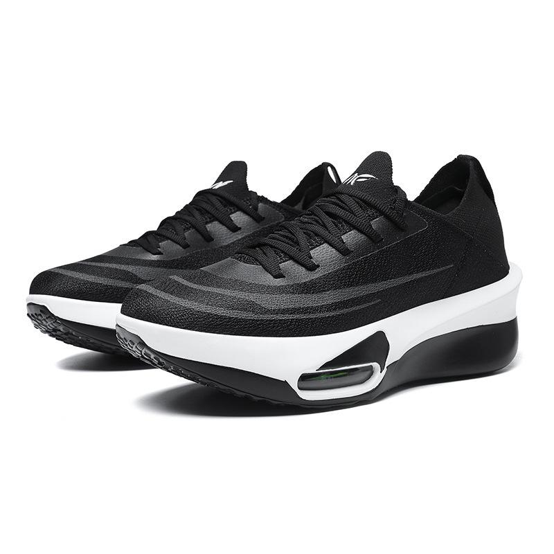2025 Spring New Running Shoes Male and Female Students Marathon Mesh Breathable Fitness Air Cushion Shock Absorption Ultra-light Sports Shoes