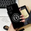 Bitcoin Phone Case For Samsung S26 S25 S24 FE S23 S22 S21 Plus S20 Ultra Note20Ultra Black Soft Shell