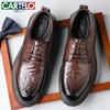 CARTELO Men's Business Dress Leather Shoes