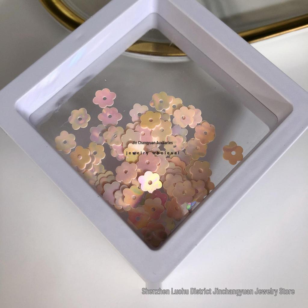 Pink Series Seed Beads & Sequins for DIY Handcrafts and Ancient Style Embroidery