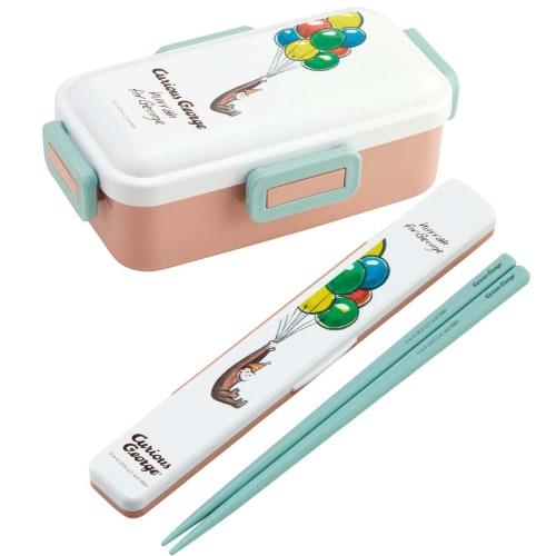 Skater Chopsticks Chopstick Box Set 18cm Antibacterial Curious George Classic Made In Japan ABC3AG-A