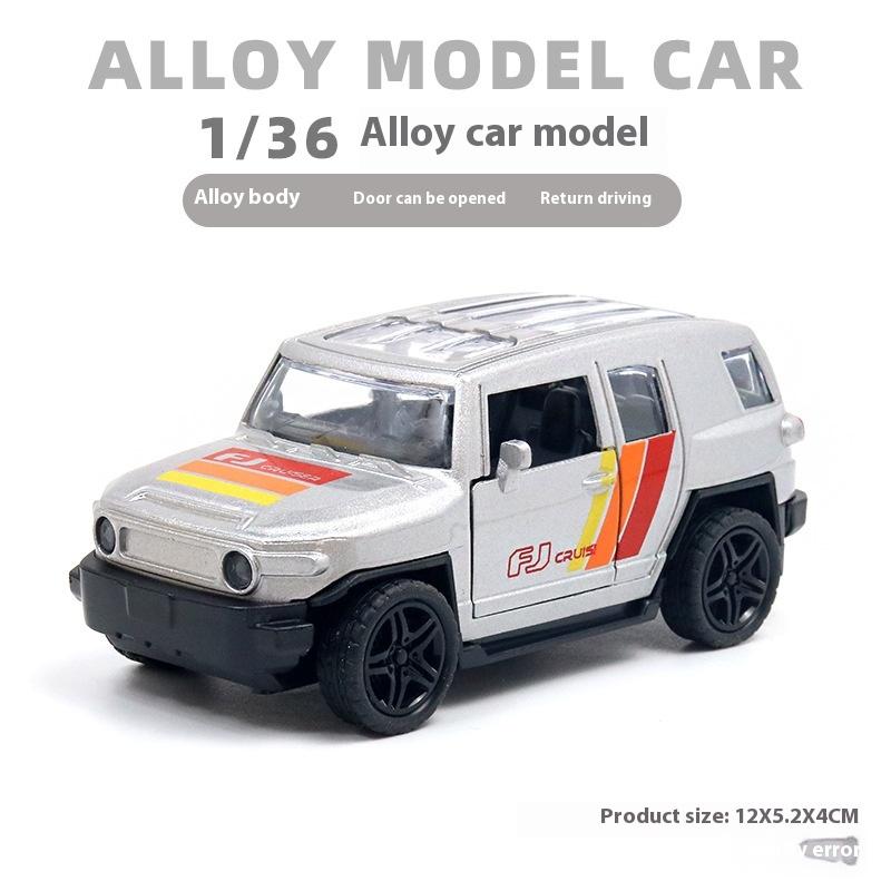 Modello di auto fuoristrada in lega Simulazione Giocattolo per bambini Auto per bambini Ornamenti per auto Decorazione