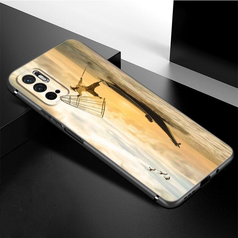 

Чехол для телефона с собакой и охотником для Xiaomi Redmi Note 11 10 9 8 Pro 11T 5G 10T 10S 9S 9T 9i 9C 9A 8T, мягкий черный чехол из ТПУ Redmi Note 11 Pro 5G