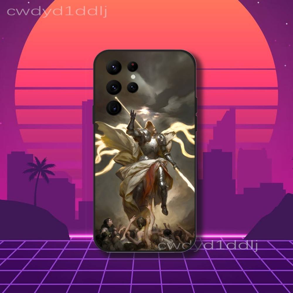 

Чехол для телефона D-Diablo-es IV для Samsung S10, S21, FE, S21, S26, S25, S24, S23, Ultra, S9, S22, Plus Черный Samsung S25