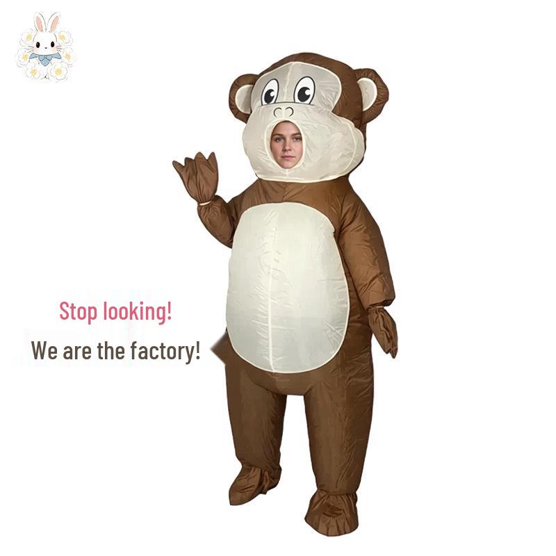 Thanksgiving Festival Cosplay Inflatable Turkey Costume for Parties and Performances