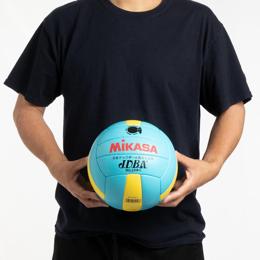 Mikasa Japan Dodgeball Association Official Size Lightweight Elementary School Recommended Internal (MIKASA) Ball, 3, (for Students), MGJDB-L,