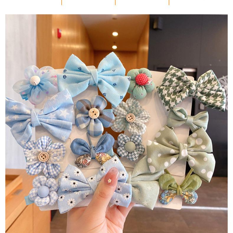 2022 New Cute Princess Hair Accessories - Summer Bow Hair Clips for Baby Girls