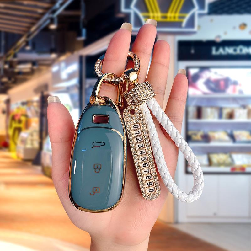 Applicable Ideal Key Case L7 MAX Remote Set: Includes Leather Strap, Buckle Pendant, L8 Protective Shell, L9 TPU Shell Buckle.