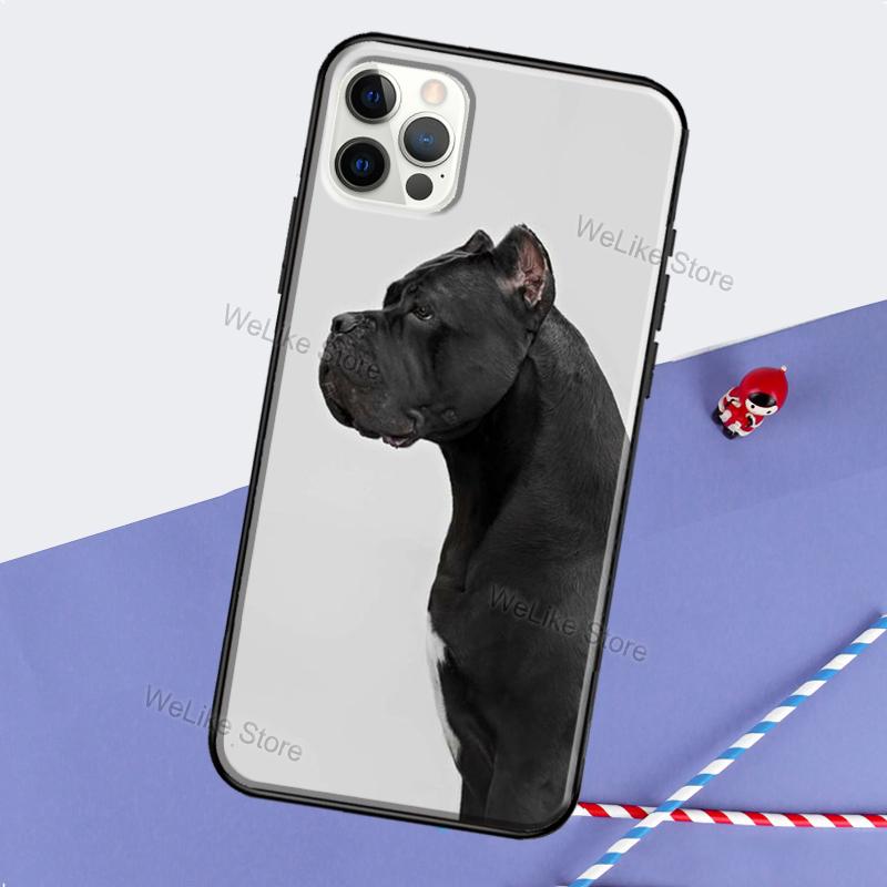 Cane Corso Italian Mastiff Phone Case For iPhone 11 13 Pro Max 12 mini 6S 7 8 Plus X XS Max SE 2020 XR Cover Coque