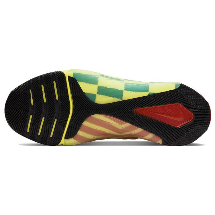 Nike Metcon 7 AMP Volt Bright Spruce Checkered Men Sneakers Yellow Black White DH3382-703