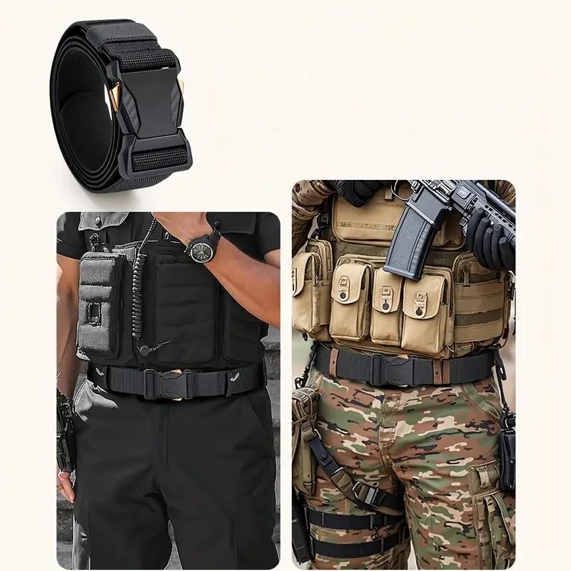 2025 Нові чоловічі ремені, швидкознімна вставна пряжка, чоловічий ремінь для активного відпочинку, дихаючі ремені для чоловіків, ремінь для штанів