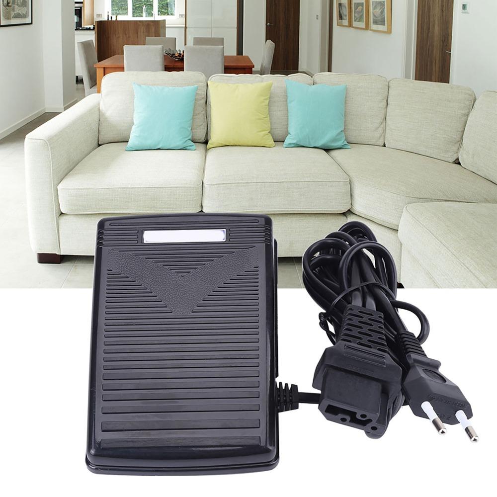 Power Cord Foot Control Pedal EU Plug Speed Control Pedal  Sewing Machine Parts