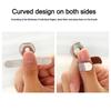 Multifunctional Garlic Peeler Manual Stainless Steel Stem Removal Tool Curved Design Without Hurting Hands Garlic Peeling