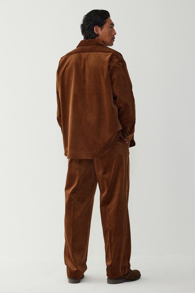 MAN ON THE BOON Corduroy Regular Pants_Camel 4715304009