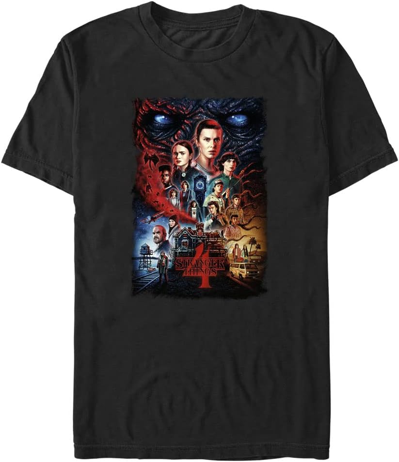 Stranger Things Men s Poster T-Shirt S