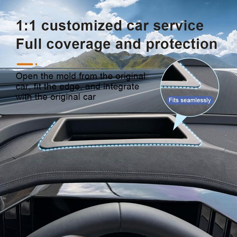 For BMW 5-Series G60 2024 Car HUD Protection Cover Anti Reflection Head Up Screen Scratch Resistant Cover Interior Auto Parts