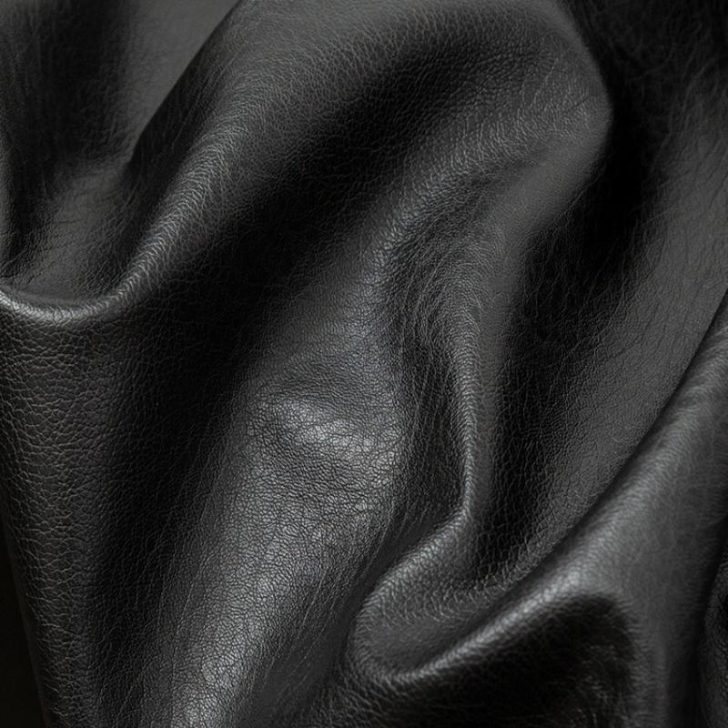 100x145cm Retro PU Leather Fabric Waterproof Trendy for Sewing Leather Jacket Skirt Bag Designer Clothing Fabric Materials