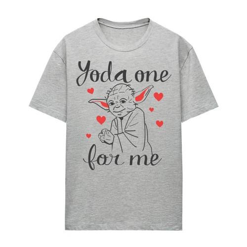 Star Wars Womens/Ladies Yoda One For Me Heather T-Shirt