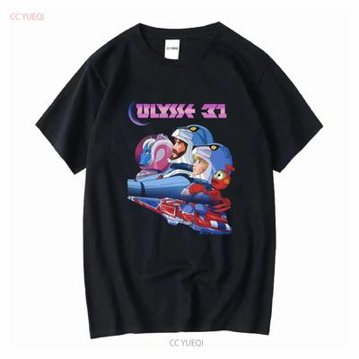 Ulysse 31 V1 T SHIRT Movie Poster Vintage Natural Sizes S To 5XL Long or Short Sleeves Vintage Washed Stretched Versatile