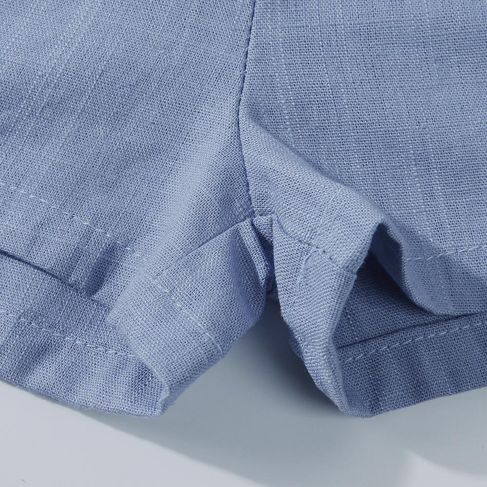 Summer Girls' Jumpsuit Shorts Straps Jumpsuit Children's Jumpsuit Hoodie Climbing Suit