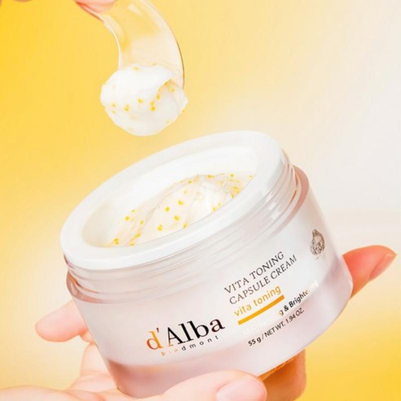 d'Alba Vita Toning Capsule Cream 55g