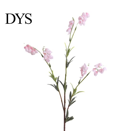 Realistic Artificial Flowers Lily of The Valley, 31.5" Long Stem Faux Bell Flowers, Fake Soft Fabric for Hotel Orchid Bridal Wedding Bouquet