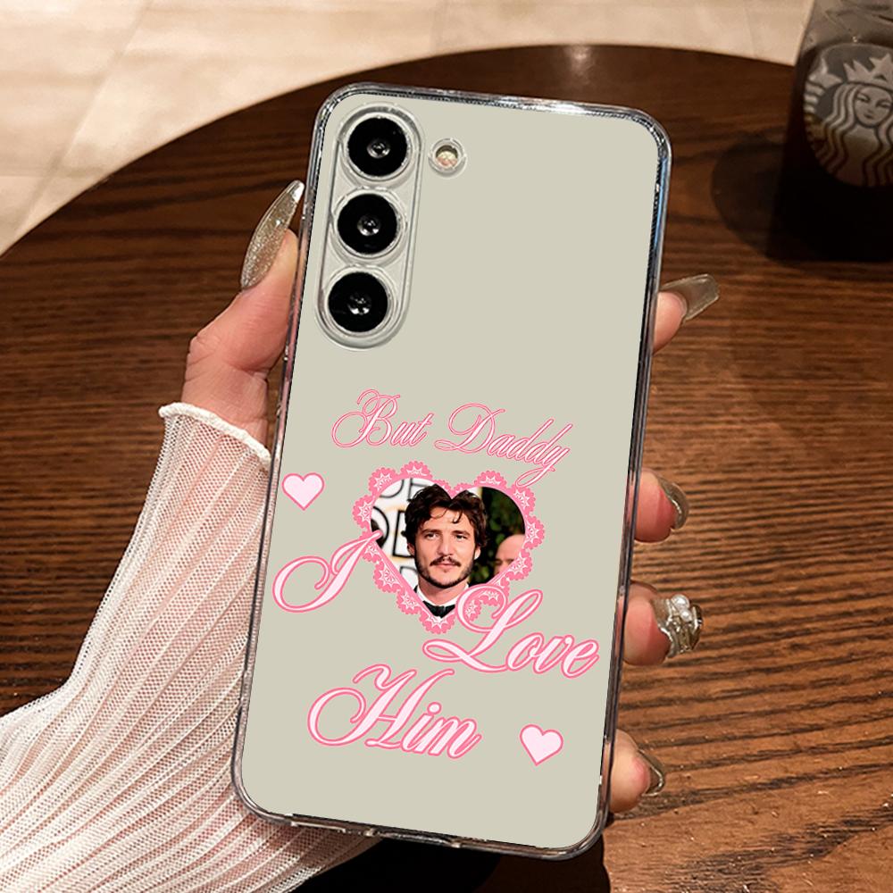 Pedro Pascal Actor Phone Case Silicone For Samsung S30,23,21,22,20 FE lite,S10,9,PIus Note20ultra Soft Transparent