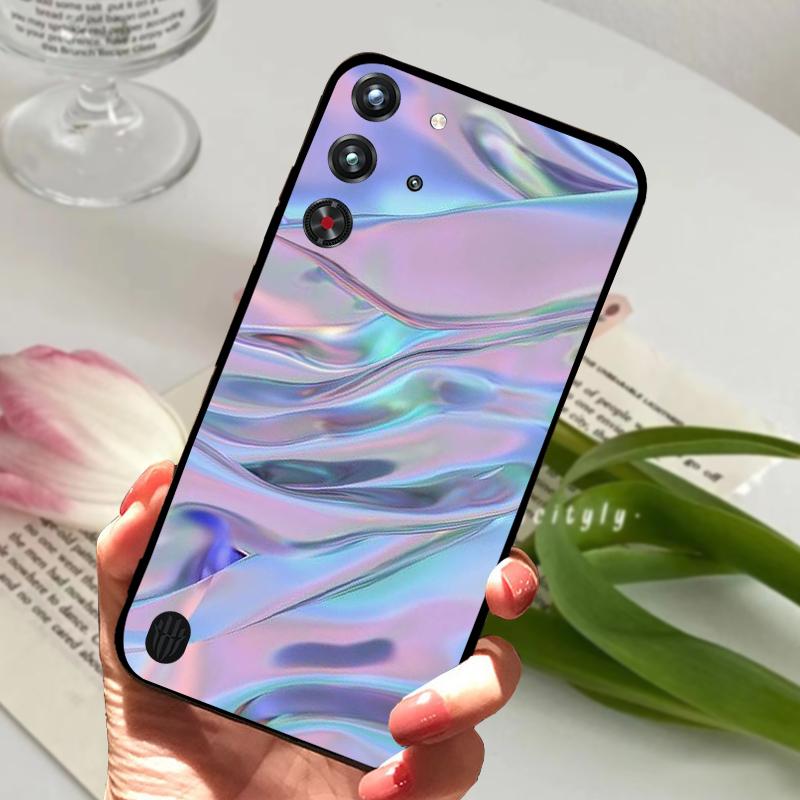 Fashion Luxury Case For Nubia Red Magic 10 Pro Soft Silicone TPU Phone Cover For ZTE Nubia REDMAGIC 10 Pro+ 10 Pro Plus Fundas