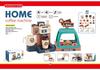Children's Toy Coffee Machine with Sound, Light, Water Dispensing & Candy Dessert Cash Register