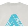 Palace Spring 2023 Tri-Ferg Fleece Crewneck Sweatshirt Unisex Tops Grey PLC23030