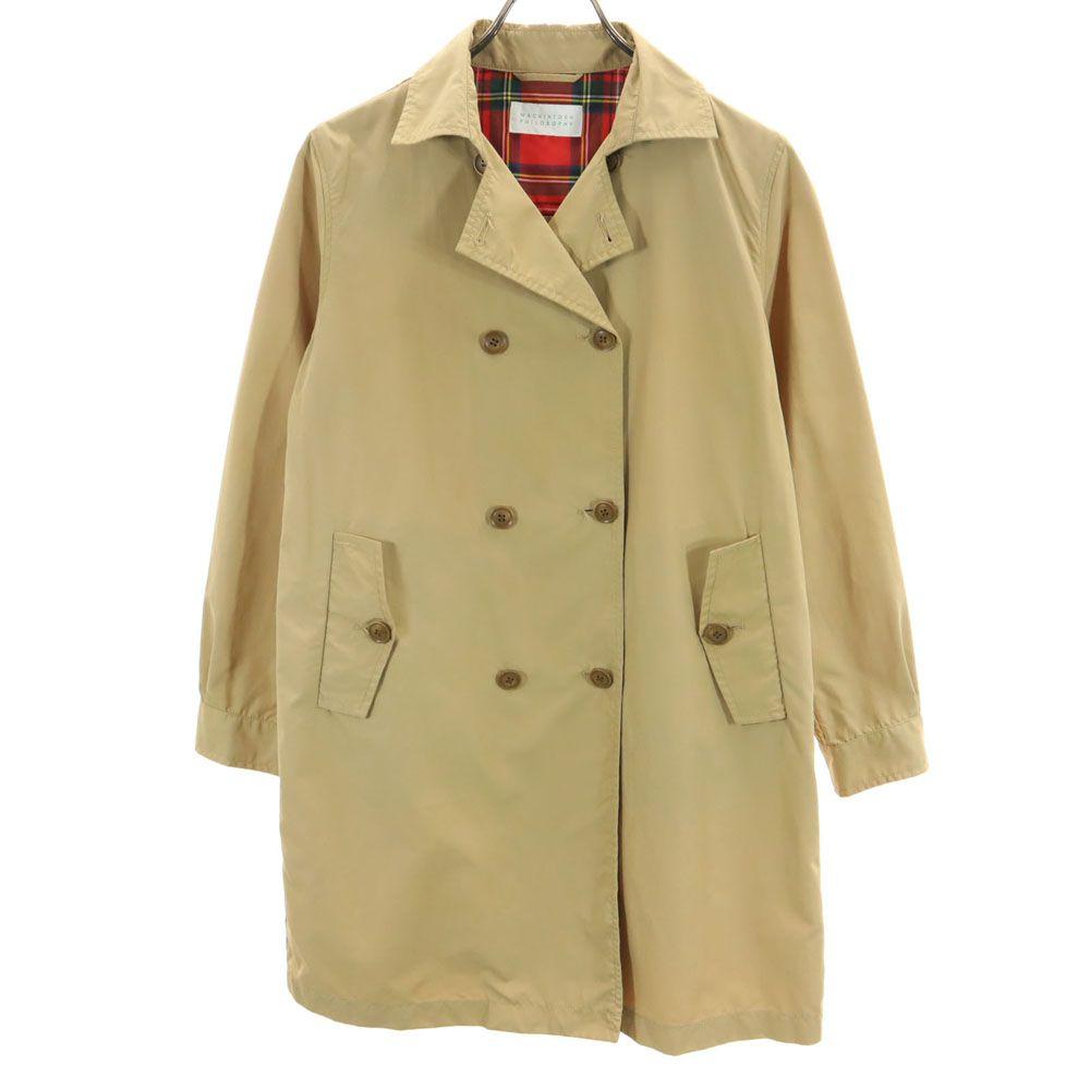 MACKINTOSH PHILOSOPHY Made In Japan Trench Coat 2 Khaki Beige Women Used