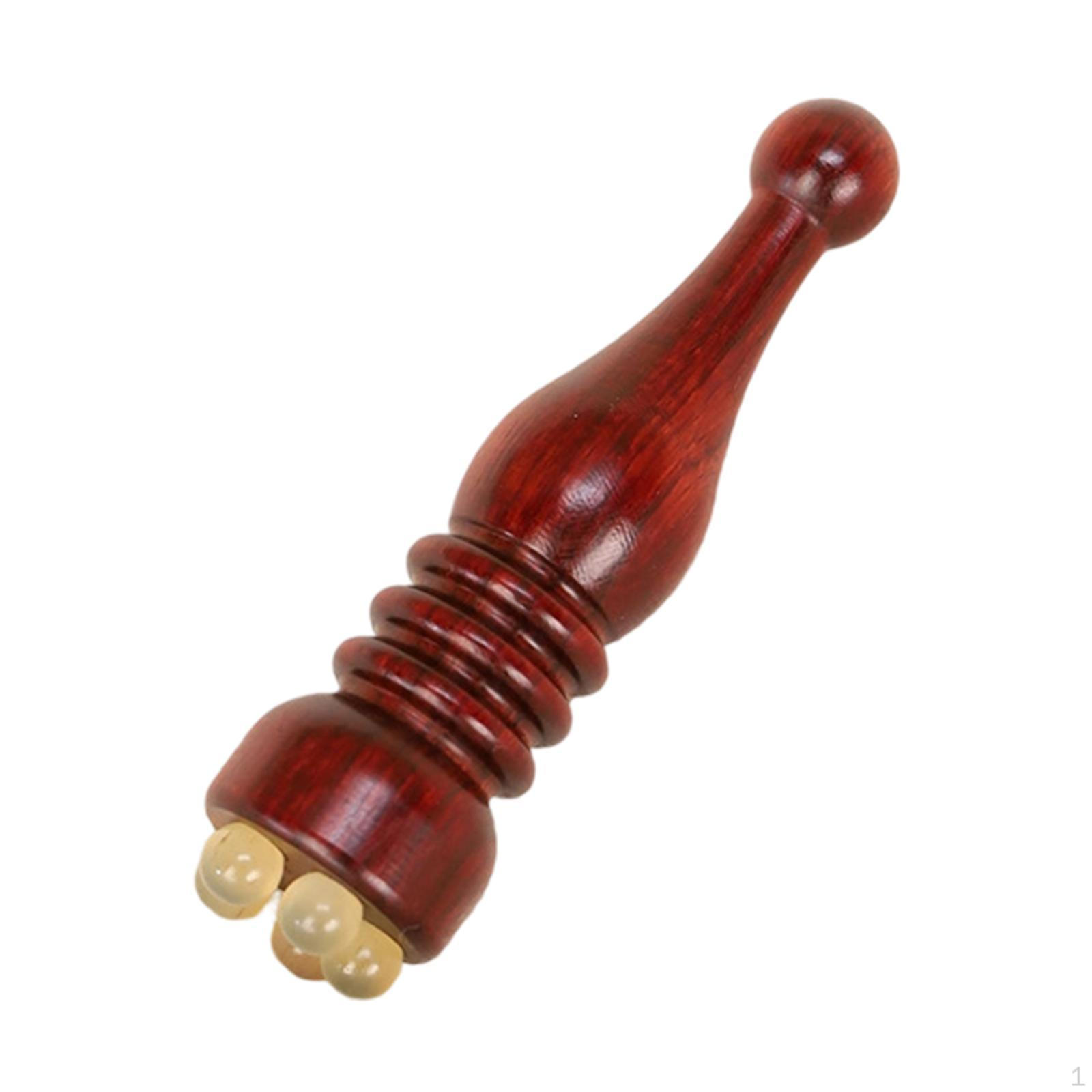 

Wooden Face Massage Eye Tool Handheld Cellulite Massages Point Massaging Sandalwood Gua Sha Style G