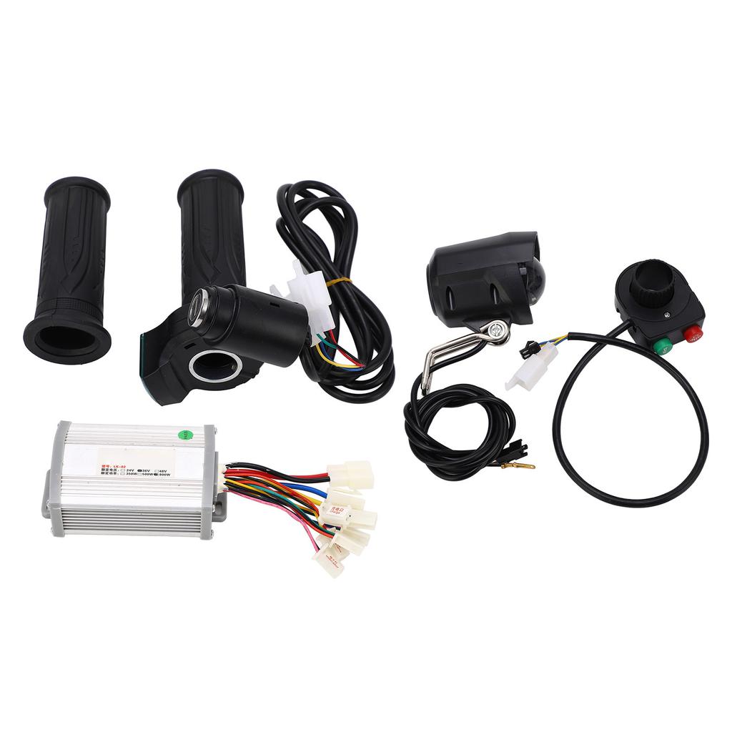 36V 800W Electric Bike Controller Handlebar Kit Overcurrent Protection Brush Controller with