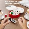 Rotating Magnetic Sewing Kit 360-Degree Rotatable Magnetic Sewing Box Multi-Layered Kit for Home Organizer Portable Sewing