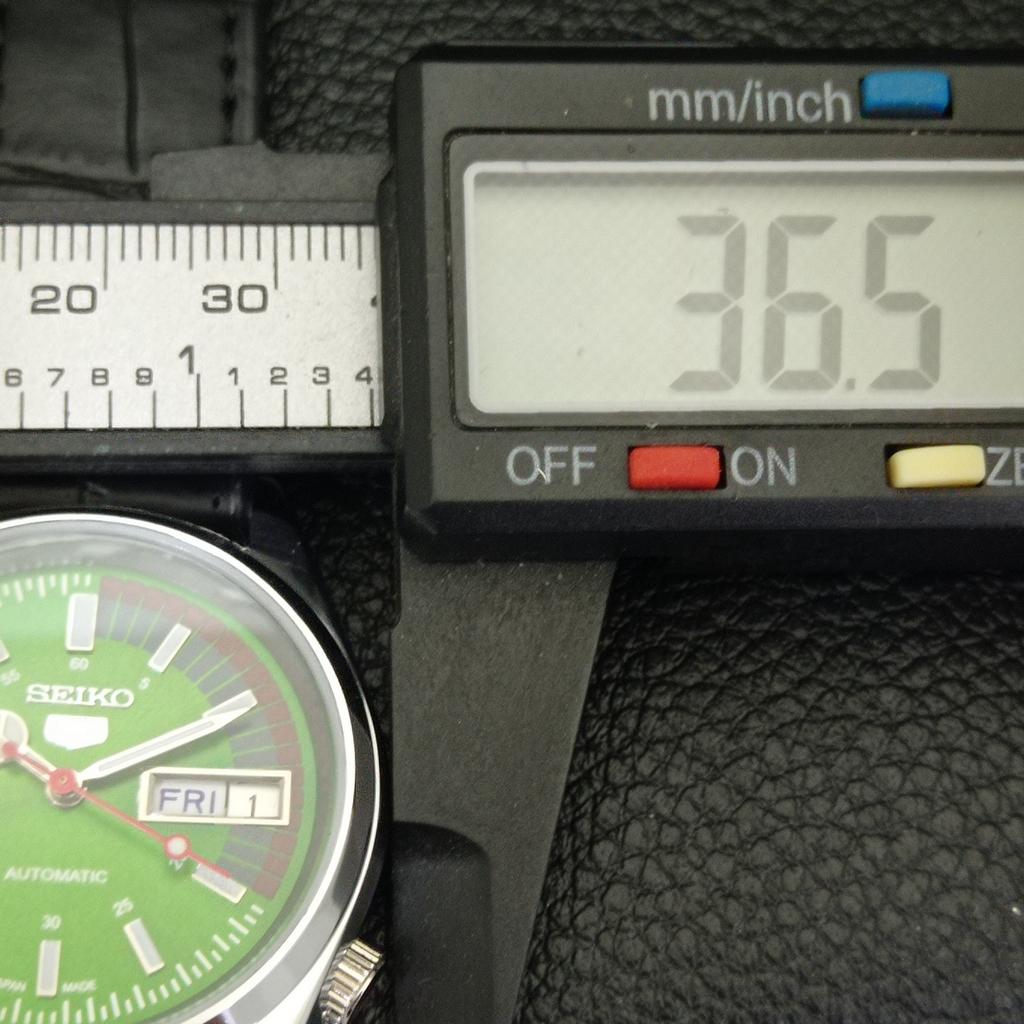 JAPAN VINTAGE REFURBISHED SEIKO 5 AUTOMATIC 6309A MENS GREEN WATCH A441105-4 Sk-a441105