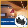 Tailgate Handle Rear Door Liftgate Latch Handle Fit for Nissan Frontier D21 - Pack of 1 Black Durable Material Replacement