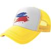 Distressed Philippines Flag Colors Graphic Trucker Hat Mesh Baseball Cap Unisex Casual Outdoor Snapback
