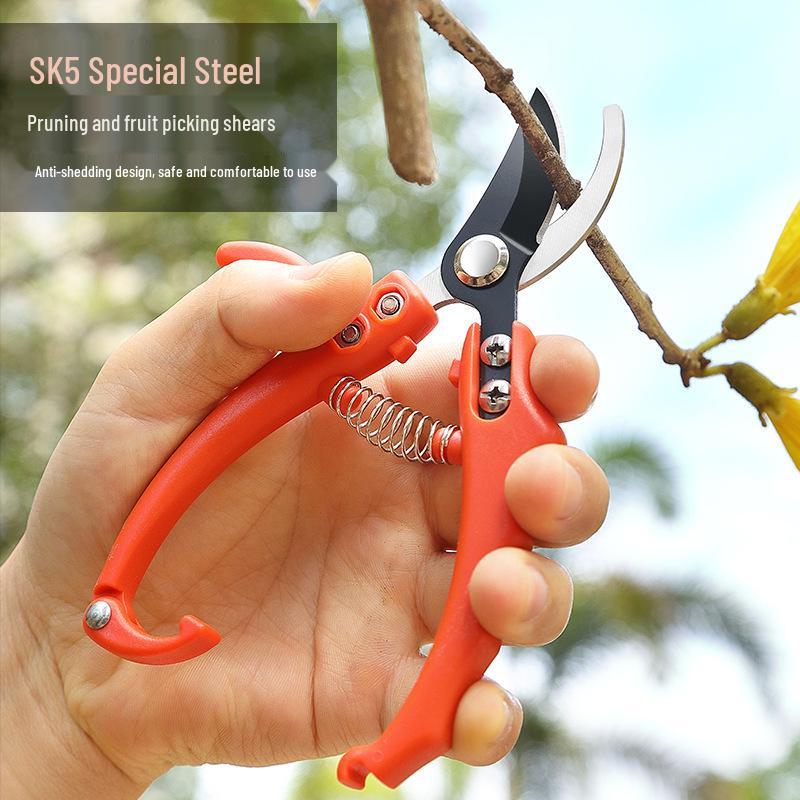 Professional SK5 Pruning Shears: Garden Grafting & Trimming Tools for Plants, Flowers & Tree Branches.