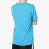 Adidas T Shirts Men's Teal Crew Neck Moderate Straight Fit DQ1849