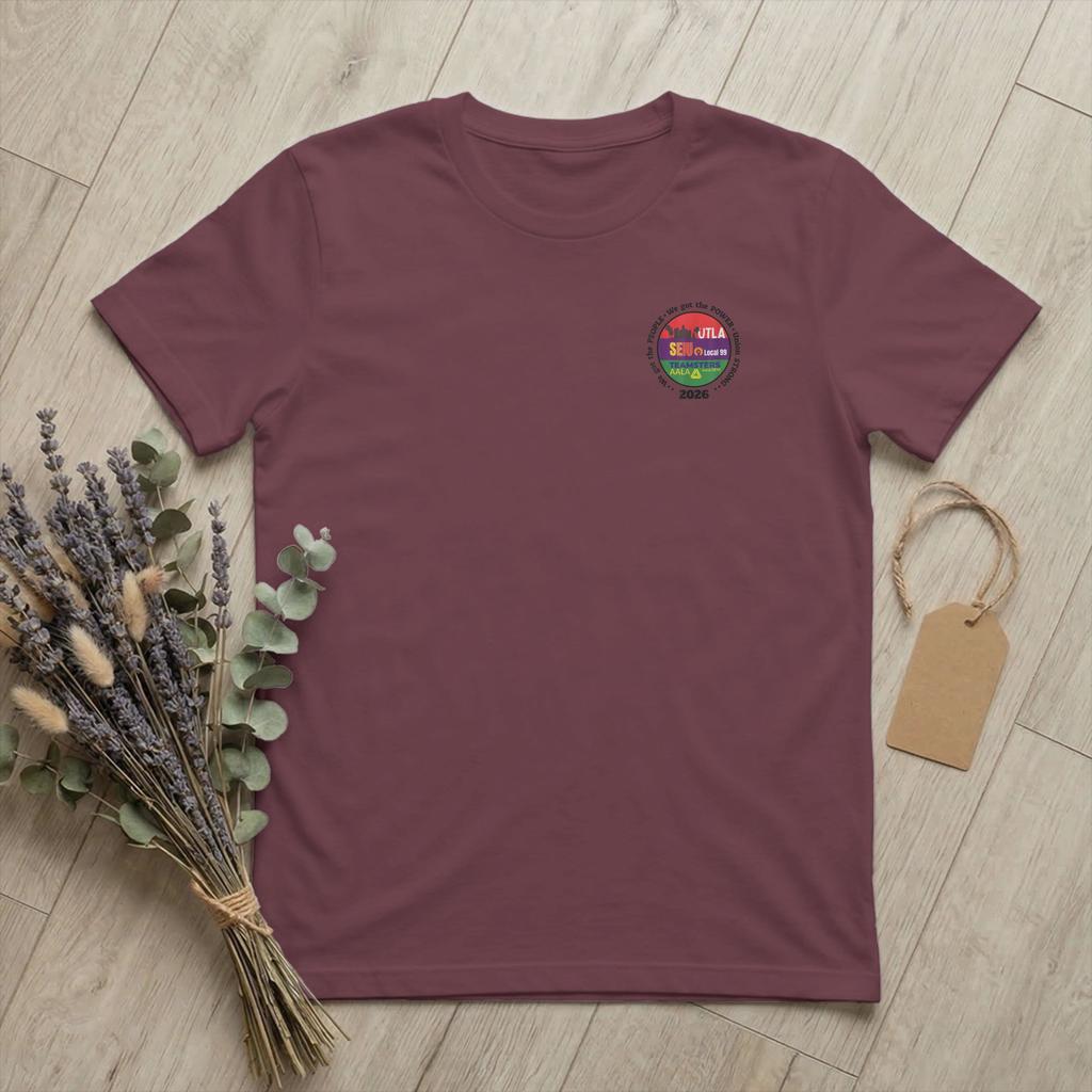 Labor MoveUnisext UTLA SEIU AALA T Shirt for Unisex 100 Cotton Male TShirts O Neck We Got The People Tees Short Sleeve Tops Printed