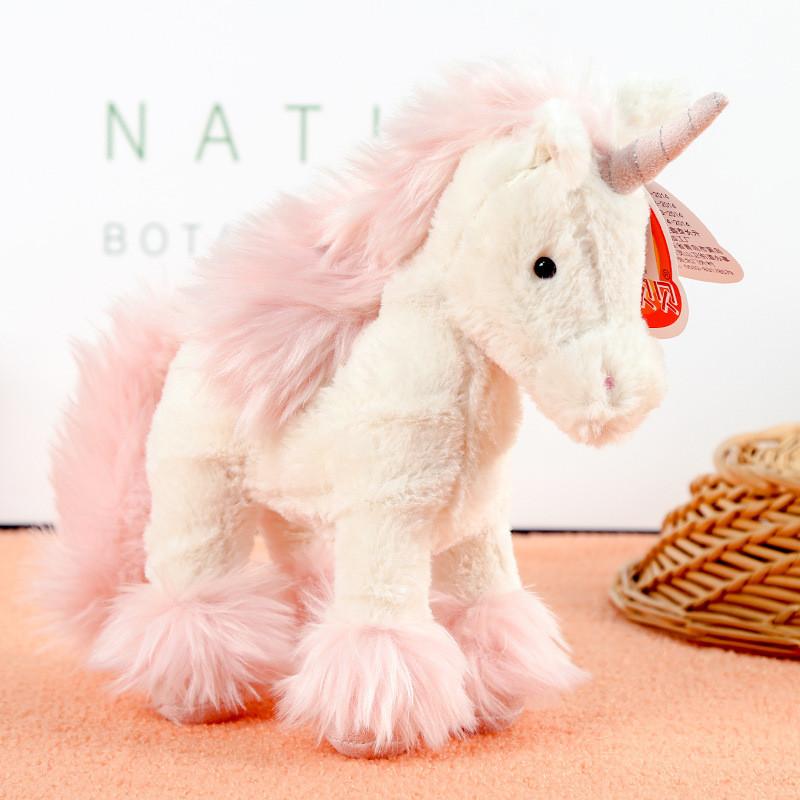 Unicorn Plush Toy With Pp Cotton Filling For Girls Kids Bedroom Decor