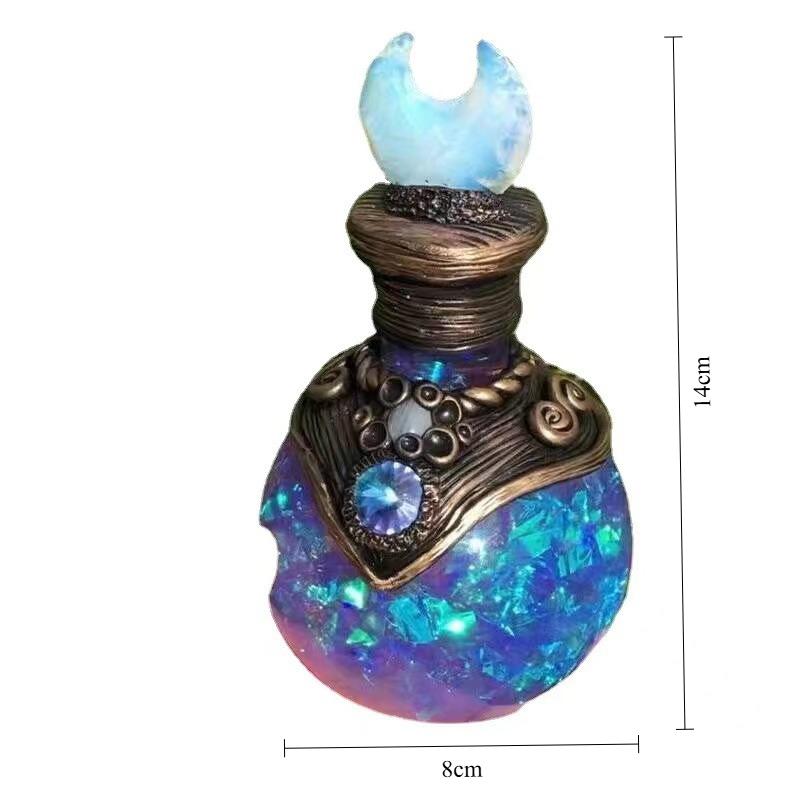 Nové Kreativní Láhve na Kouzelné Lektvary Stolní Dekorace Ozdoby Domácí Zahrada Pryskyřičné Řemesla Dekorace Ozdoby Narozeninové Dárky