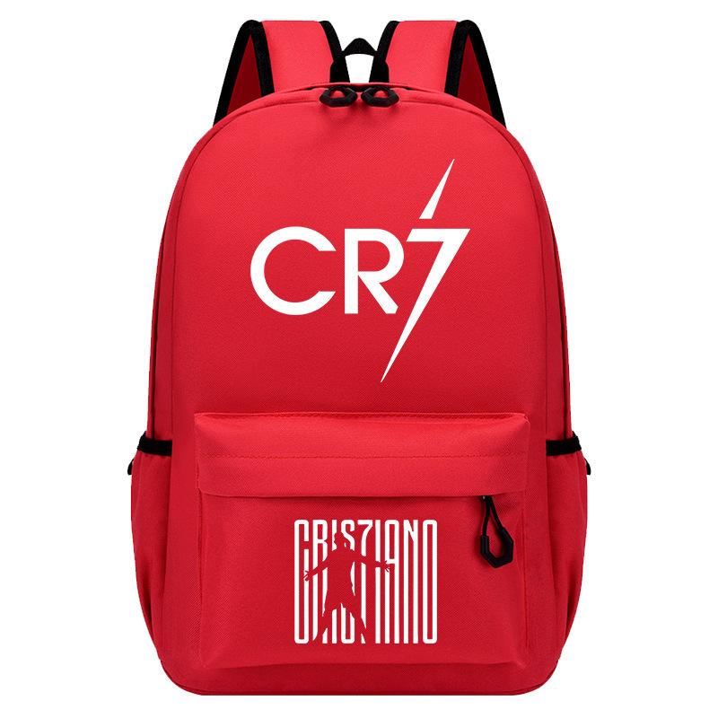 Large Capacity Schoolbag with Shoulder Strap; Student Three-piece Pencil Case Set