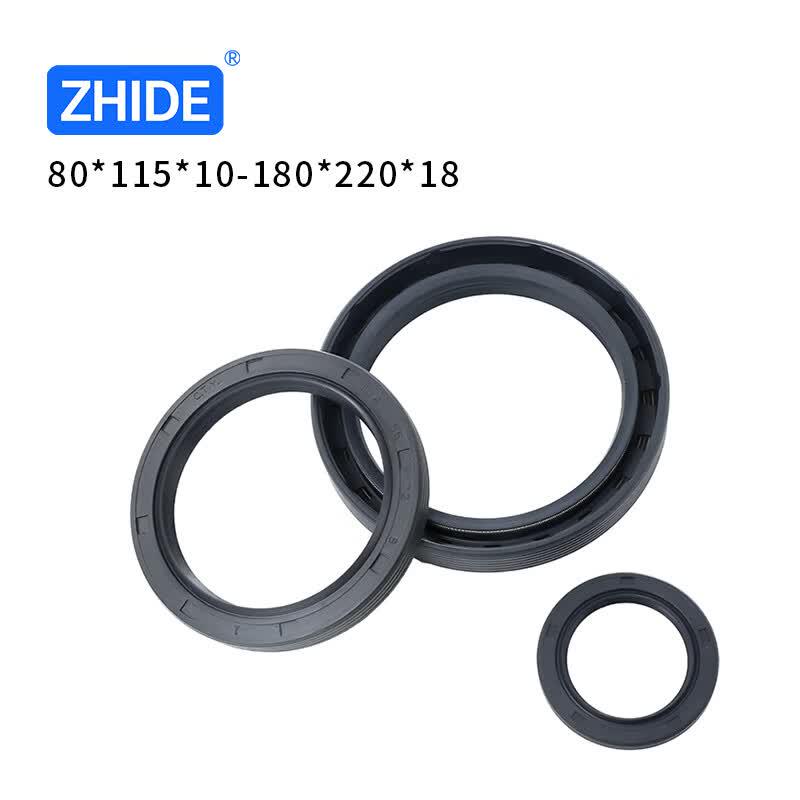 ZHIDE TC/TG4 Nitrile Rubber Skeleton Oil Seal 85x110x12mm
