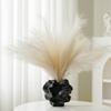 1PC Nordic Minimalist Ceramic Coral Vase Modern Vase Home Table Flowers Donut Vases Living Room Desktop Center Decoration