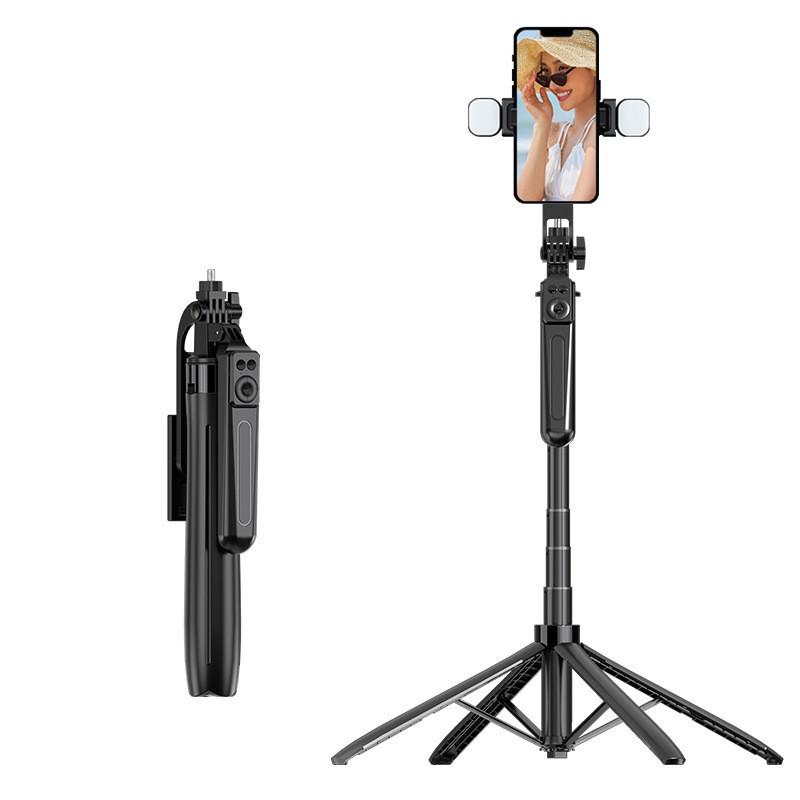 Bluetooth A17 Selfie Stick Tripod with 360° Rotation & Camera Interface